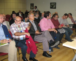 Algunos de los asistentes a la asamblea de RADR de 14 de octubre