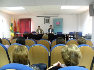 Charla sobre titularidad compartida en Robres, en el marco del proyecto Concilia